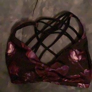 POPFLEX Heart strings dusty bloom bra size 4